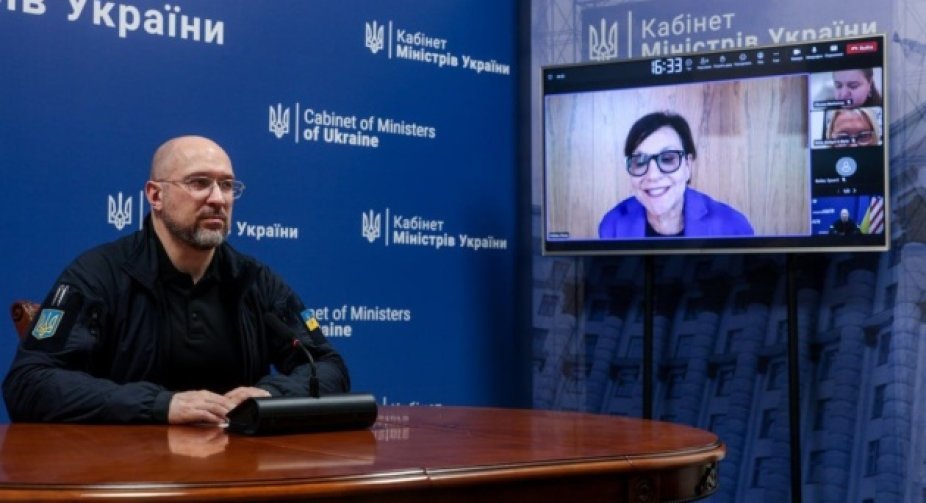 Шмигаль обговорив із представницею США питання залучення бізнесу до відновлення України