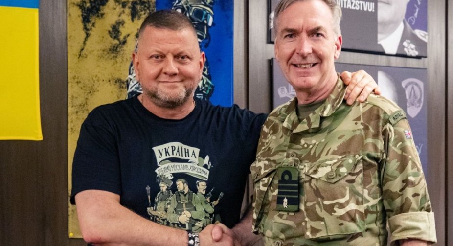 Zaluzhnyi met with Admiral Tony Radakin: discussed the needs of the Armed Forces of Ukraine