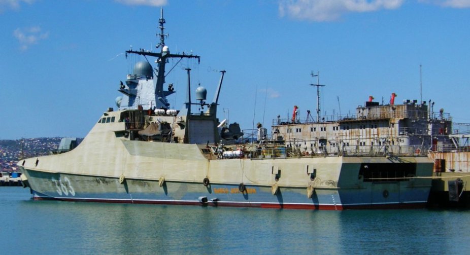 Ukrainian Navy: Russian Navy's Pavel Derzhavin ship was damaged in the Black Sea