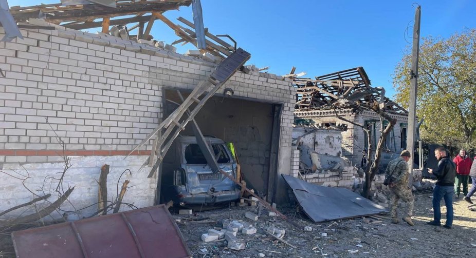 Attack on Dnipropetrovsk region: a woman died, houses are damaged