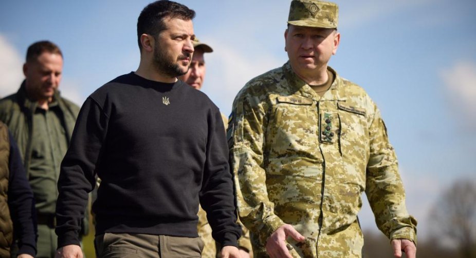 Зеленський провів зустріч із прикордонниками у Херсонській області