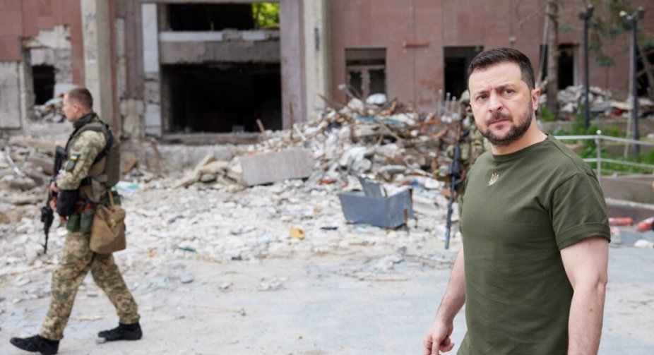 Zelensky held a meeting in Mykolaiv after a trip to Kherson region