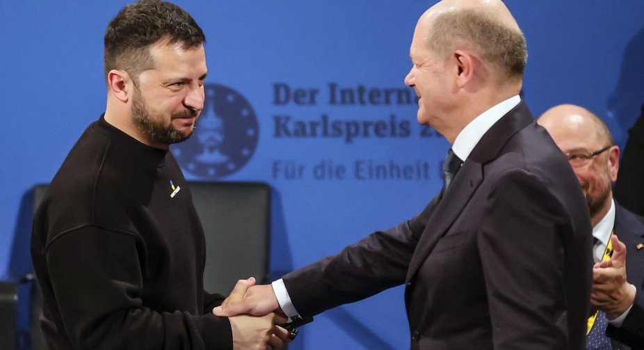 Зеленський доповів Шольцу про суттєві втрати РФ під Авдіївкою