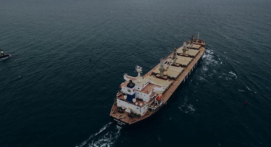 Four ships resumed traffic in Odesa ports after a three-day break