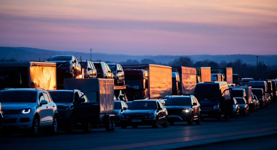 Strike of Polish carriers: three checkpoints for trucks are blocked