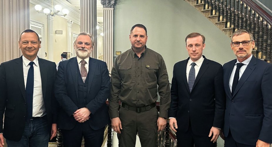 Ermak discussed the situation at the front with advisors to the leaders of the USA, Great Britain, Germany and France
