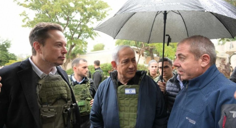 Маск та Нетаньяху в Ізраїлі: візит на фоні нападу ХАМАС та домовленості про Starlink