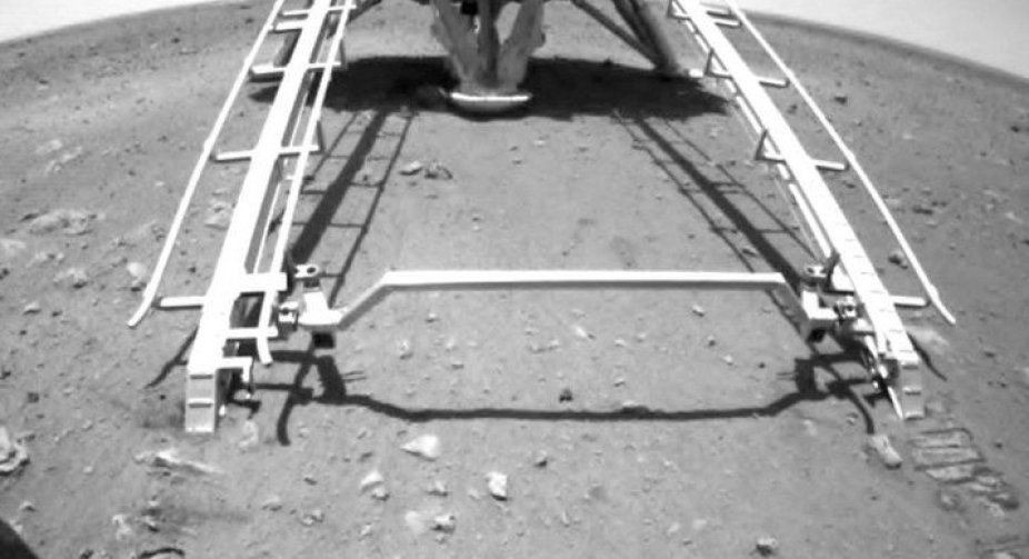 China's Zhurong rover takes first drive on Mars