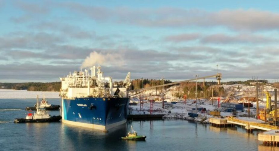 До Китаю прибуло судно, яке пошкодило Balticconnector