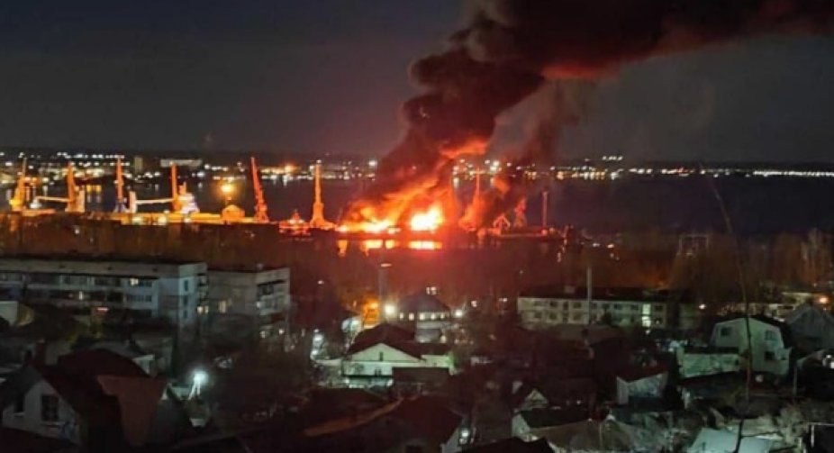The Air Force eliminated 13 Shaheds and attacked a large enemy landing ship (UPDATED)