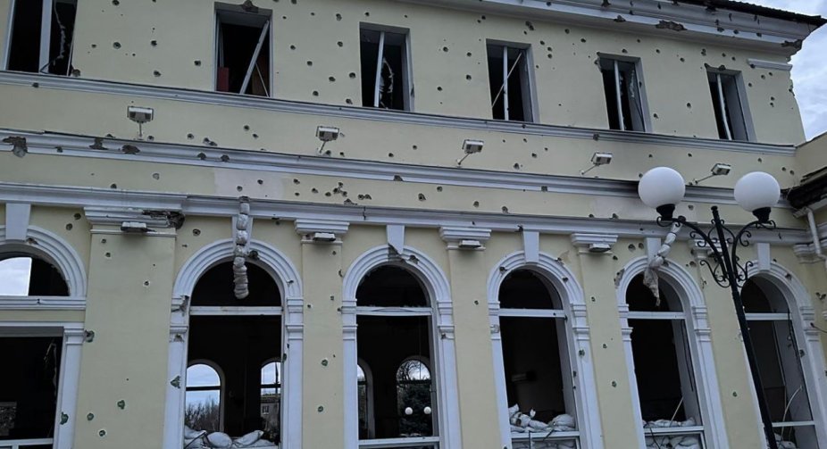 Russian troops shelled Kherson yesterday: video of the consequences appeared