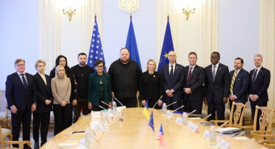 Chairman of the Verkhovna Rada and Ukrainian MPs discuss US aid with American representative