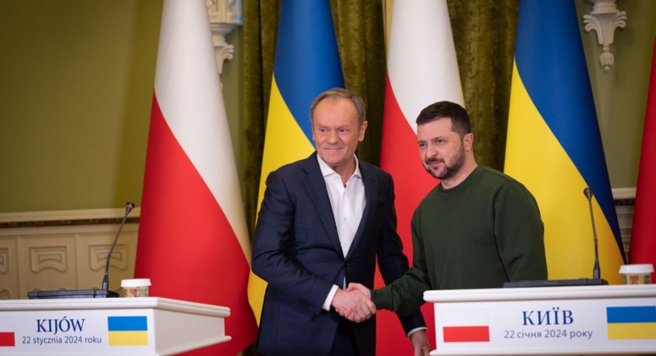 New aid package and partnership in arms production: Key aspects of the meeting between Zelensky and Tusk