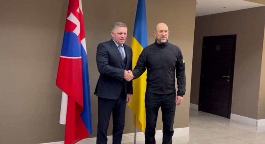 Slovak Prime Minister Robert Fico arrived in Uzhhorod to meet with Denys Shmyhal