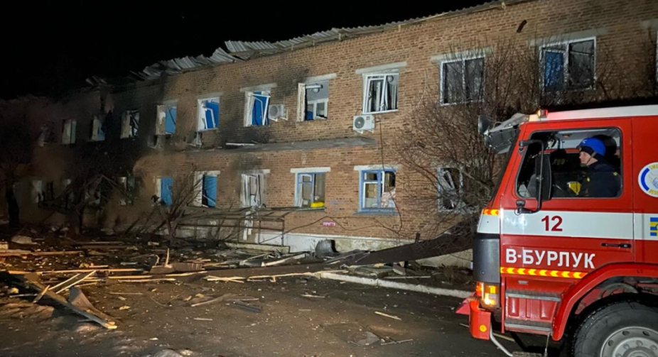 Атака РФ на медичний заклад на Харківщині: 4 постраждалих, проведена евакуація і ліквідація наслідків