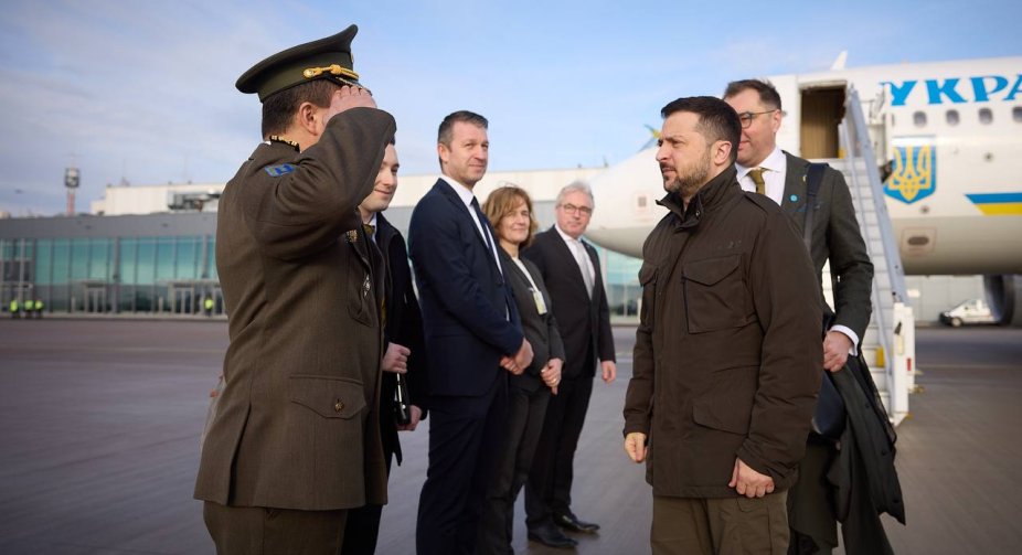 Зеленський уже прибув до Берліна