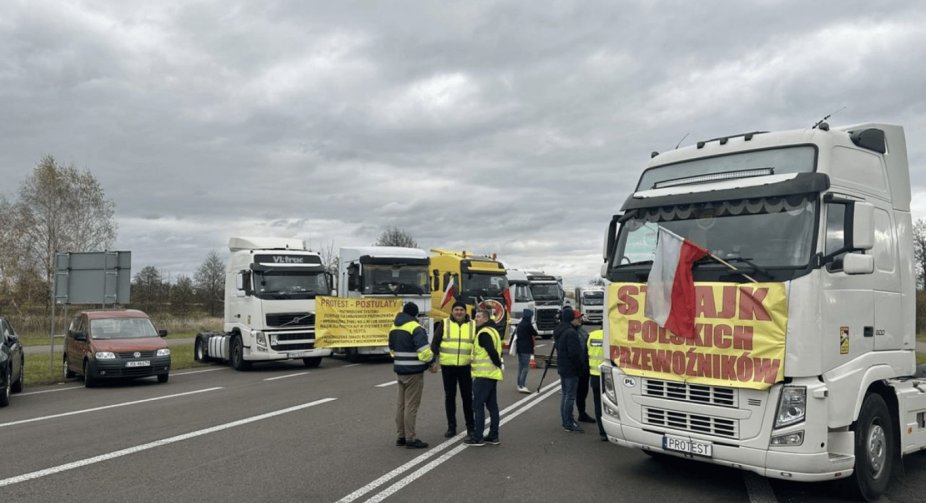 Польські перевізники мають намір із 1 березня відновити протести на кордоні з Україною