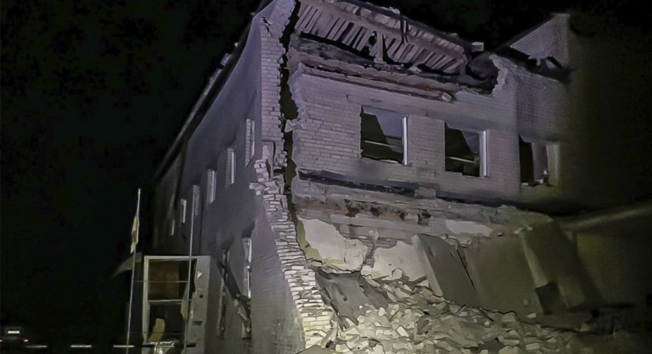Russian troops attacked fire station in Kharkiv region