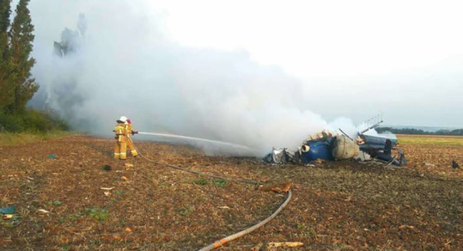 Двоє людей загинули в результаті падіння вертольота Мі-2 в Миколаївській області