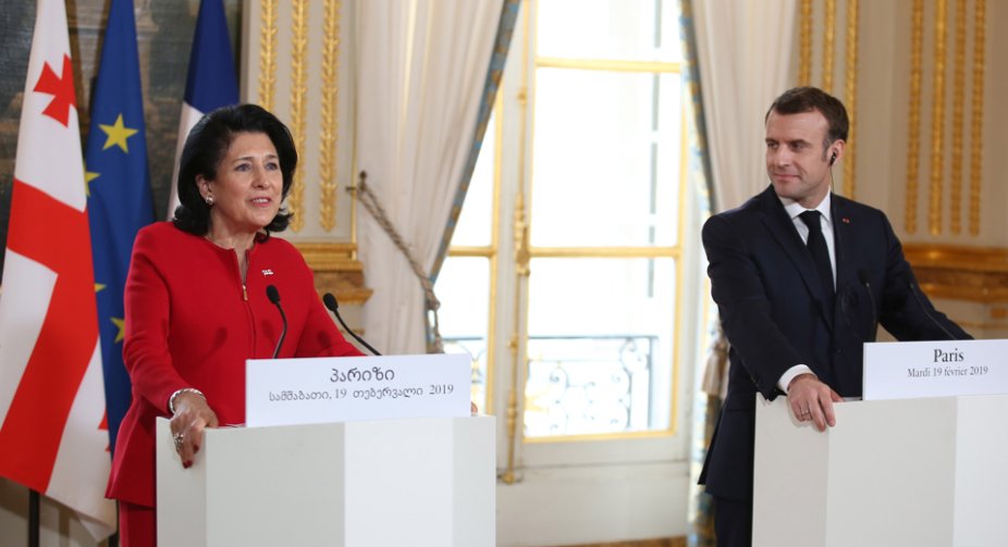 Invitation to Macron: Georgian President wants to see French leader on Independence Day