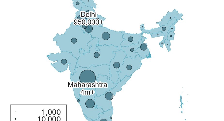 Hospitals buckle under record surge In India