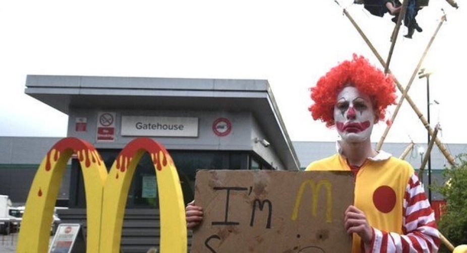 McDonald's: Animal rights group blockades depots, activists say