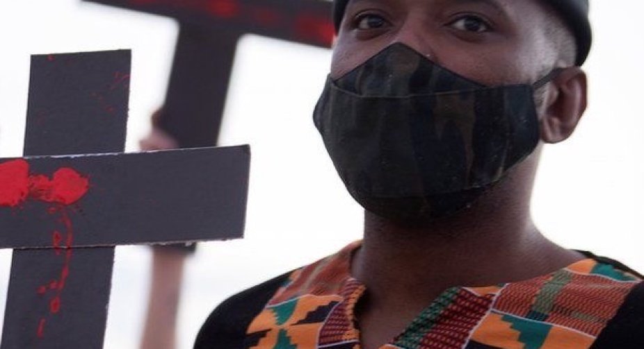 Black Brazilians protest against racism and police violence