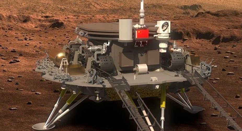 China lands its Zhurong rover on Mars