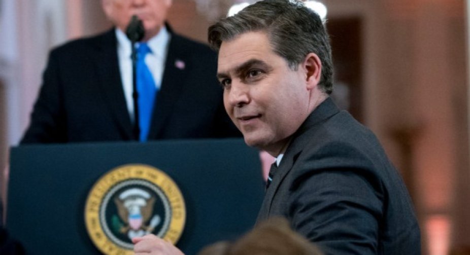 Jim Acosta: I've never seen Trump this alone
