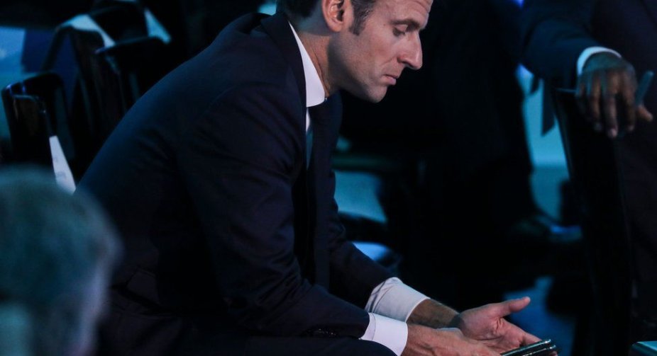 French President Macron changes phone after hack reports