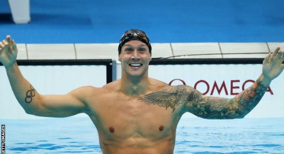Caeleb Dressel breaks Olympic record on way to second gold
