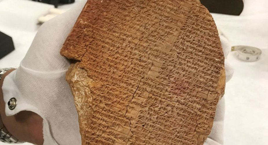 Gilgamesh tablet: US authorities take ownership of artefact