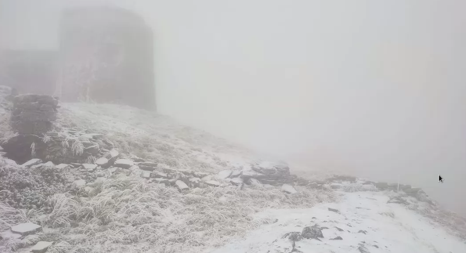 В Україні в Карпатах випав перший сніг