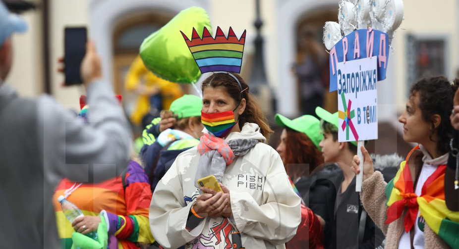 У Києві 7 тисяч людей прийшли на Маршем рівності #KyivPride2021