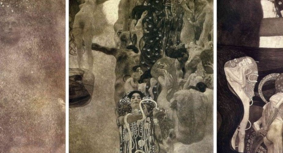 Three lost paintings by Klimt were recreated by artificial intelligence