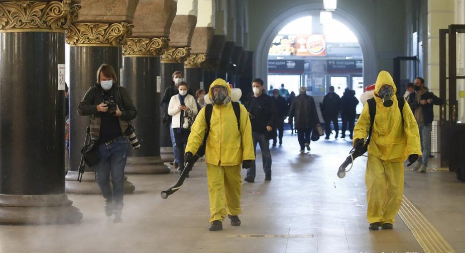 A lockdown has begun in six Russian regions