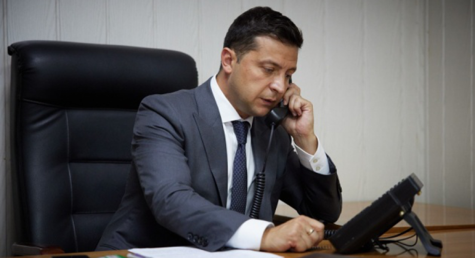 Phone conversation between Zelensky and the Prime Minister of Georgia  