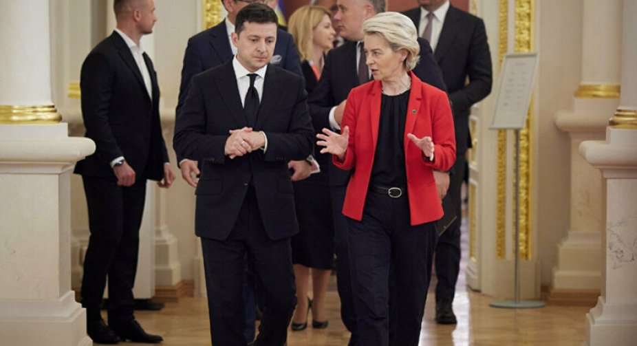 Zelensky discussed with von der Leyen assistance for strengthening the border with Belarus