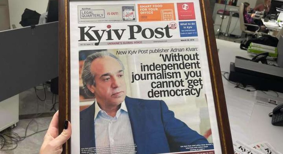 Колектив Kyiv Post відмовився працювати на менеджера Ківана