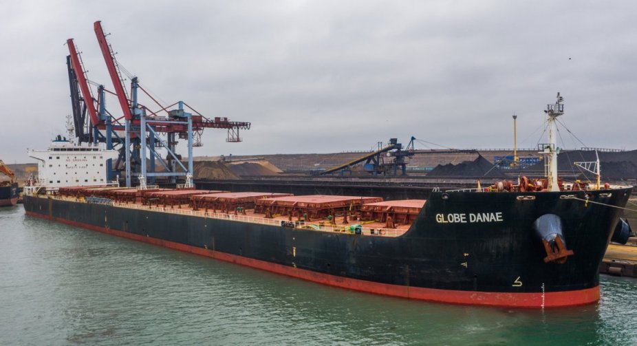 The second ship with American coal arrived in Ukraine