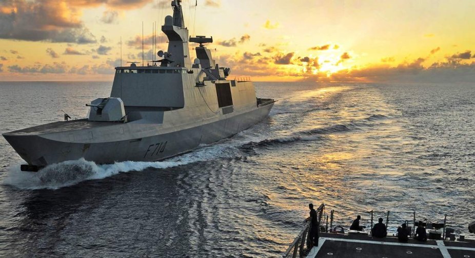 У Чорне море зайшов новий ракетний фрегат французького флоту