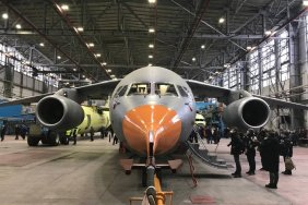 У Києві представили перший серійний літак Ан-178