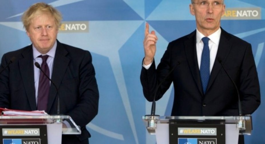 Stoltenberg discussed the situation in Ukraine with Johnson