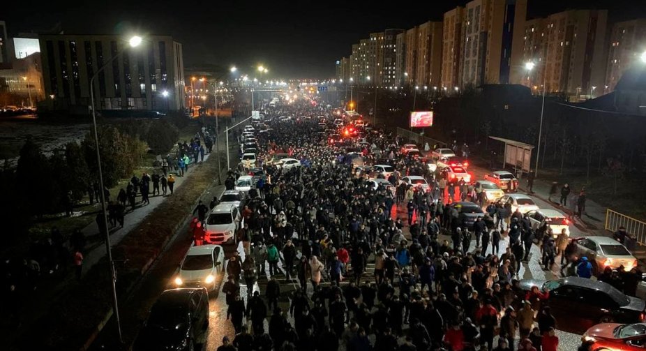 "Gas" protests have engulfed Kazakhstan: all the details