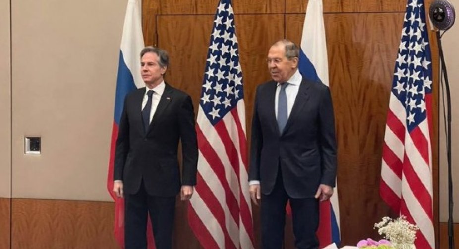 Blinken exchanged expectations of the meeting with Lavrov