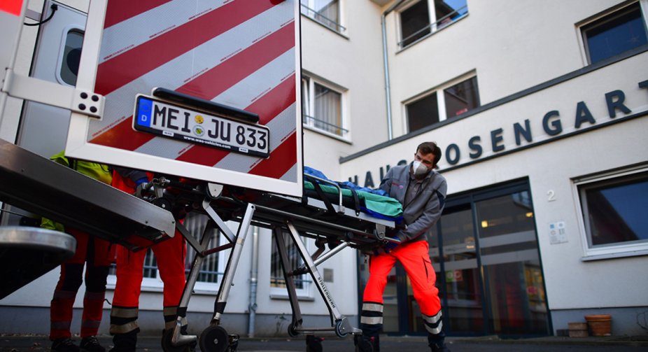 Germany has more than 100,000 coronavirus cases per day for the first time