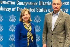 Кличко зустрівся з повіреною у справах США Квін на тлі можливого вторгнення РФ