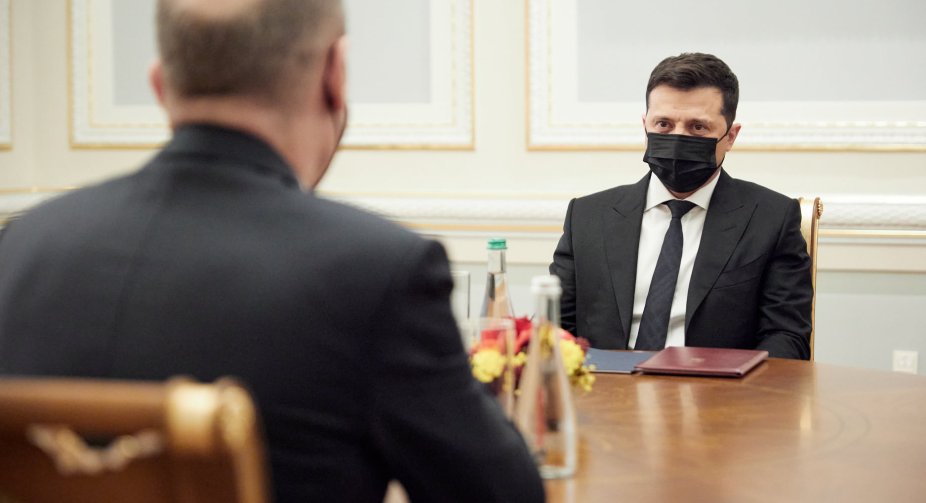 Ukraine and Germany are united in their position that escalation on the Ukrainian-Russian border is unsafe for Europe and the world, Zelensky said