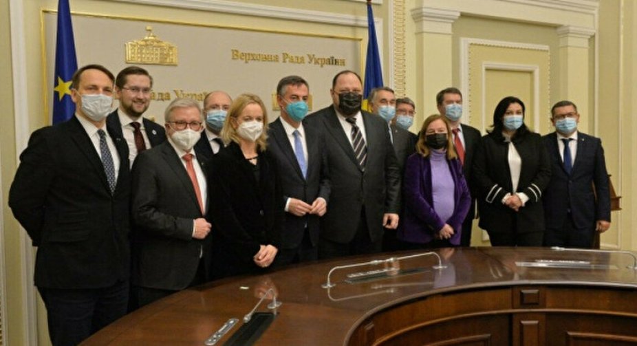 Stefanchuk discussed with MEPs opposition to "NSP2"