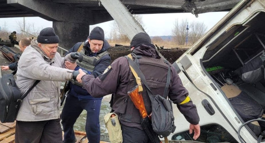 About 2 thousand people evacuated from Irpen on Tuesday - National Police
